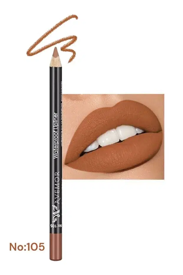 Avemor Waterproof Lipliner Pencil - Suya Dayanıklı Dudak Kalemi - 05