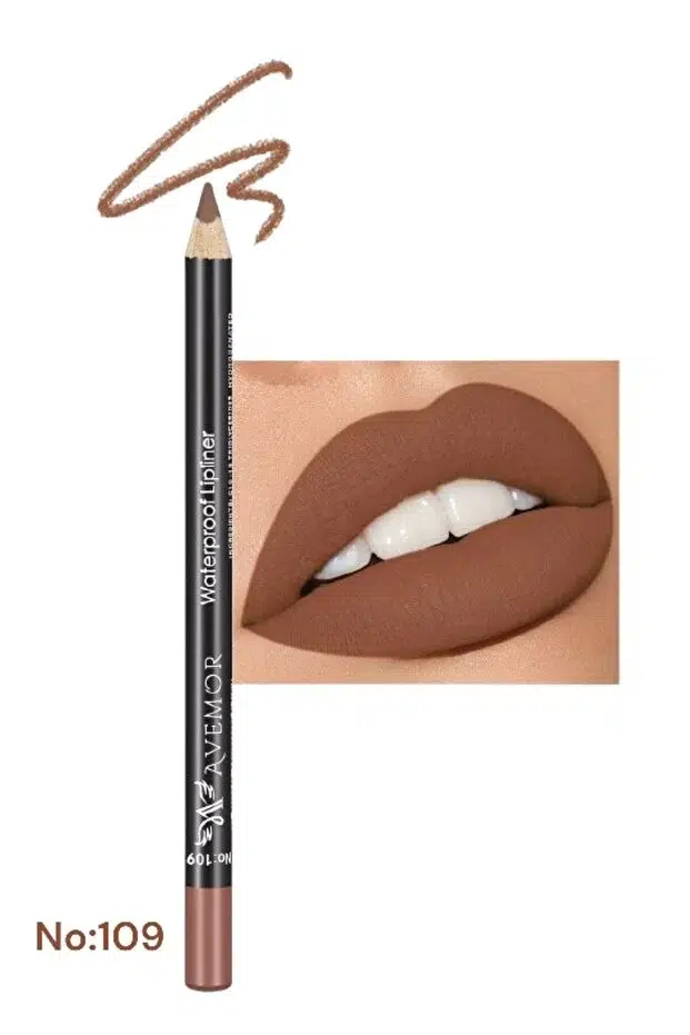 Avemor Waterproof Lipliner Pencil - Suya Dayanıklı Dudak Kalemi - 09