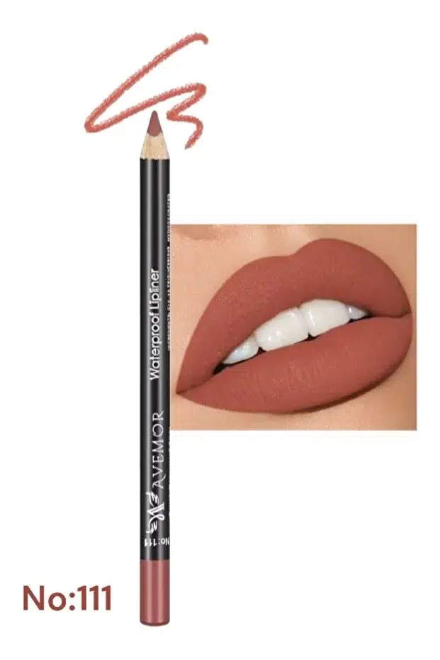 Avemor Waterproof Lipliner Pencil - Suya Dayanıklı Dudak Kalemi - 11