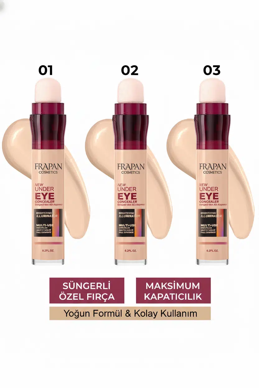 Frapan New Under Eye Concealer - Süngerli Fondöten
