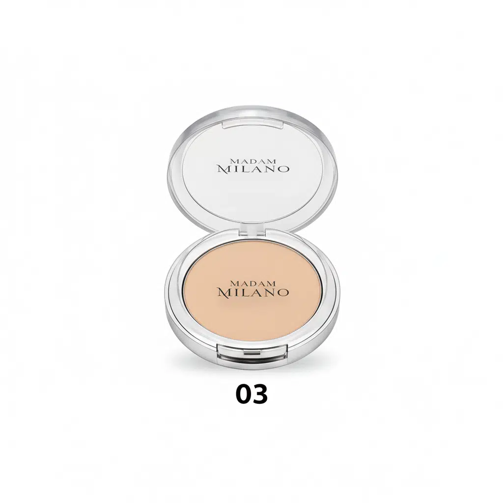 Madam Milano Compact Powder - Kompakt Pudra - 03