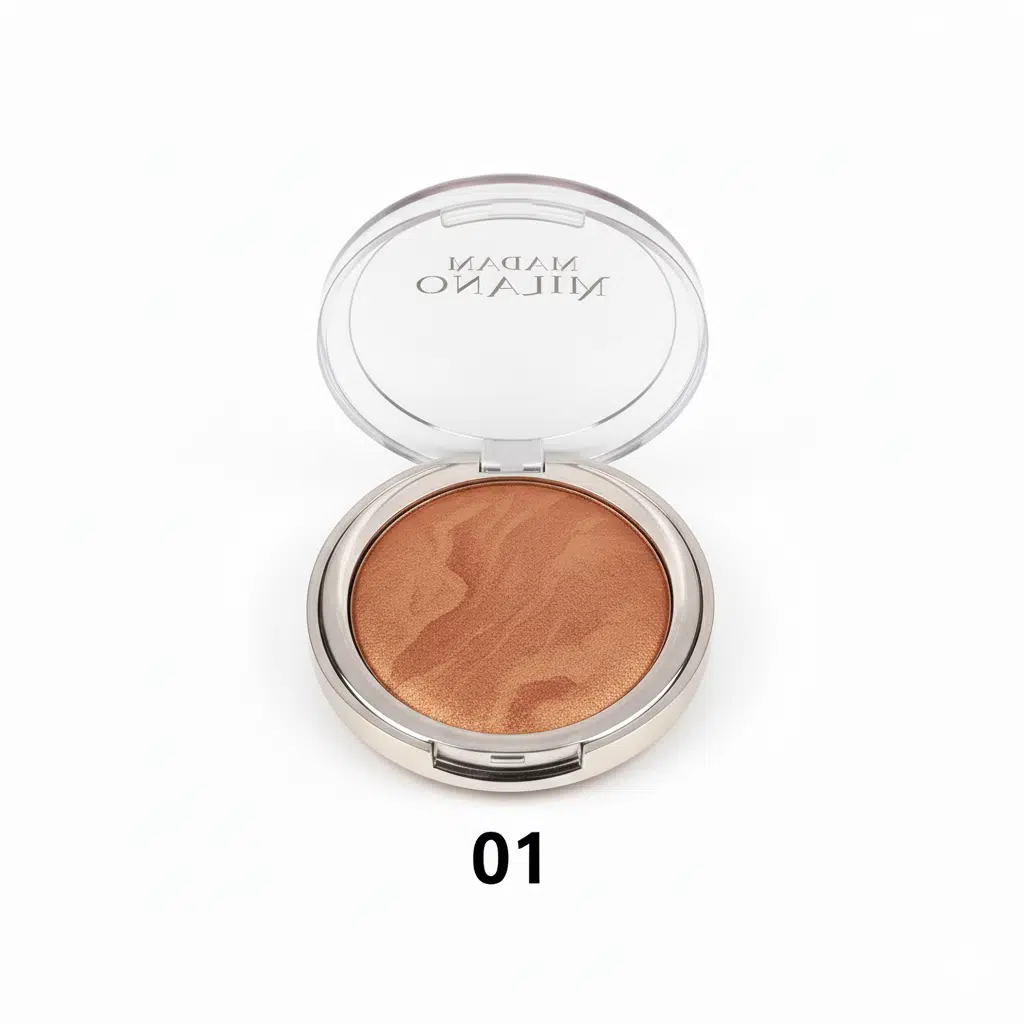 Madam Milano Terracotta - Doğal Görüntü Veren Pudra - 01