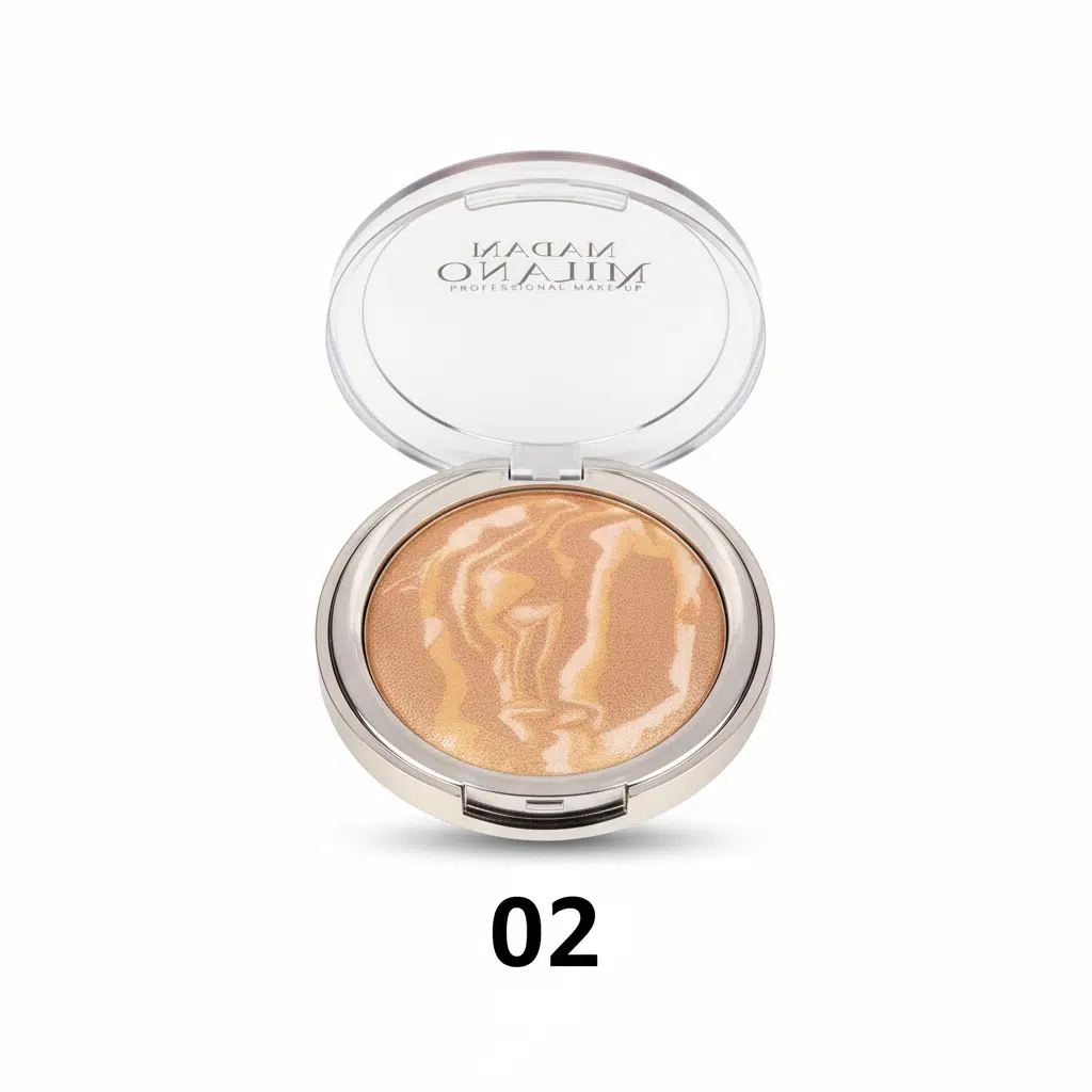 Madam Milano Terracotta - Doğal Görüntü Veren Pudra - 02