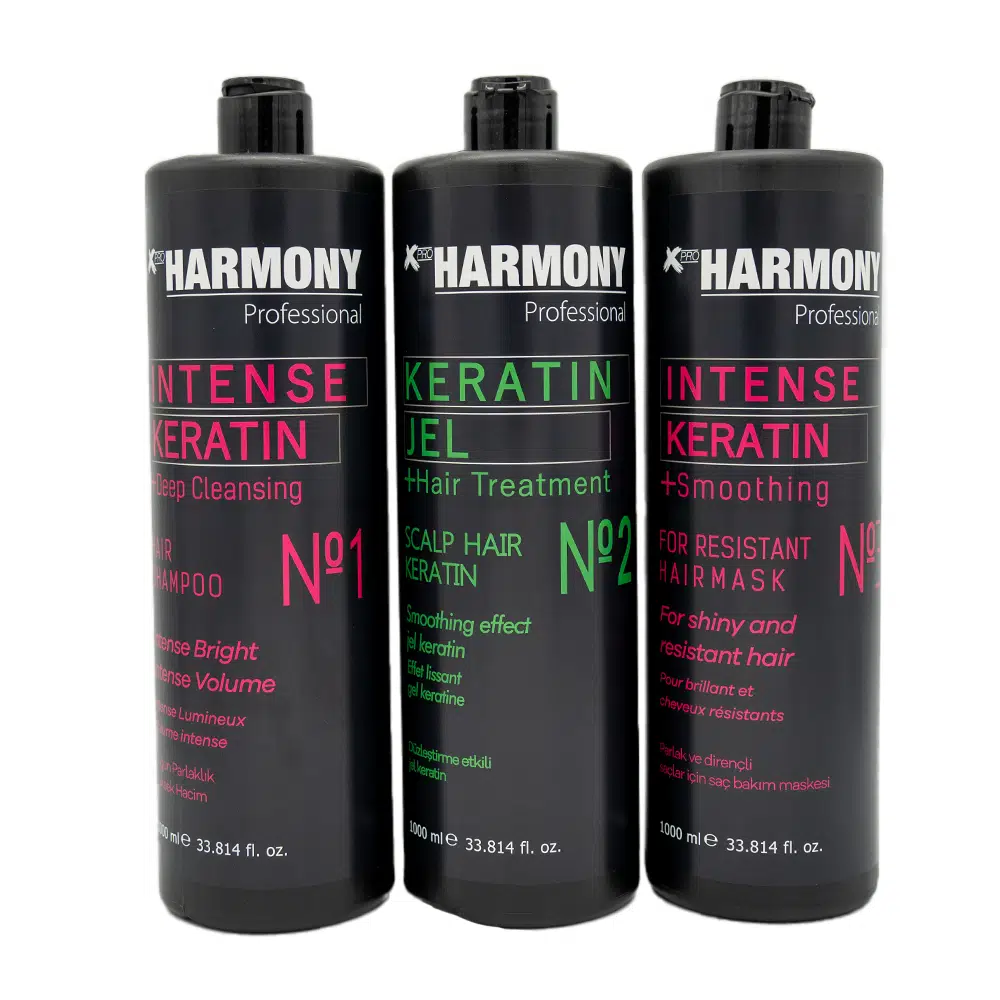 X Pro Harmony 3'lü Keratin Saç Bakım Seti Şampuan + Keratin Jel + Maske 3x1000 ml