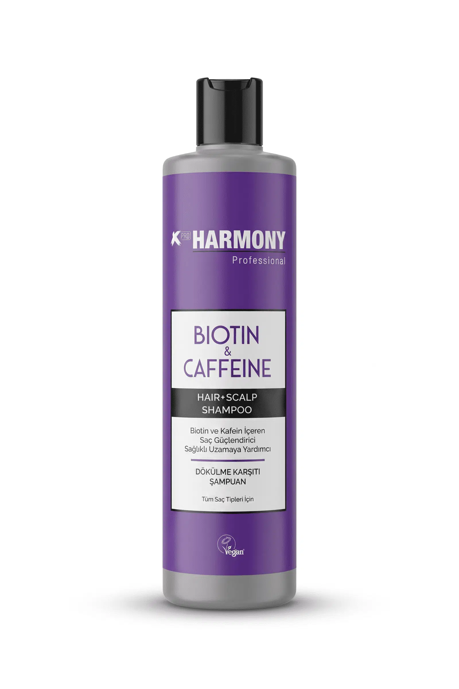 X Pro Harmony Biotin & Caffeine Hair + Scalp Shampoo Biyotin & Kafein İçerikli Şampuan 350 ml