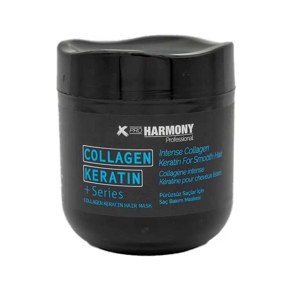 X Pro Harmony Collagen Keratin Hair Mask Pürüzsüz Saçlar İçin Saç Bakım Maskesi 500 ml