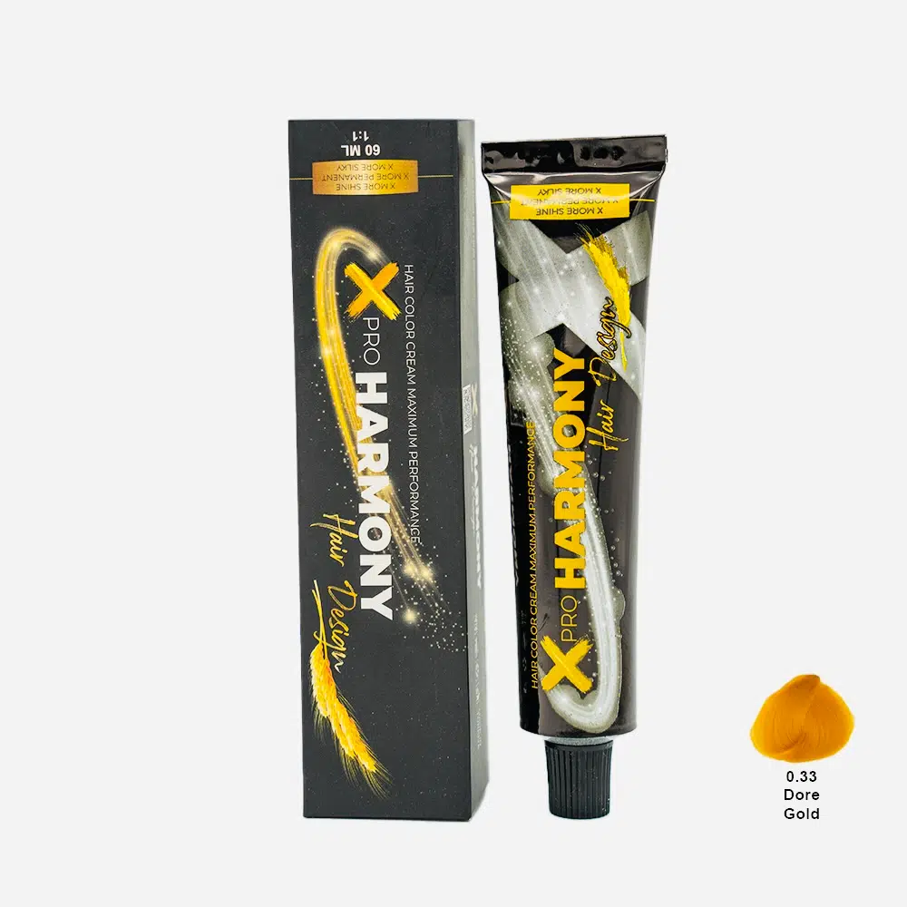 X Pro Harmony Tüp Boya 0.33 Dore Gold Saç Boyası 60 ml
